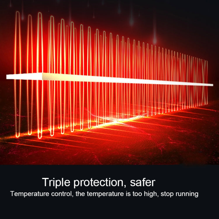 500-1000W Energy-saving Electric Fast Heating Warm Hand Small Air Conditioner Fan Heater with Three Gear for Office, Home, AC 220V US Plug