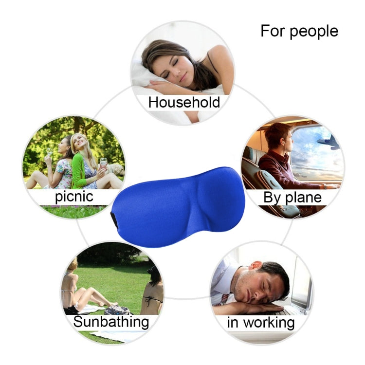 3D Portable Shading Sleep Rest Aid Cover Eye Patch Sleeping Mask Female Cute Eye Mask
