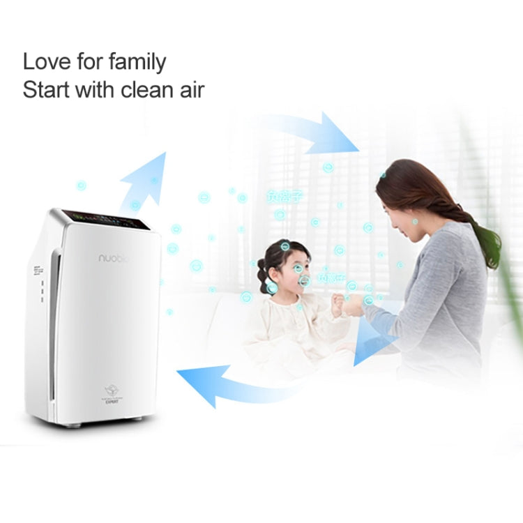 Nobico Remote Air Purifier to Smog PM2.5 Purifier Remove Formaldehyde Smoke Sterilization for Home / Office / Hotel