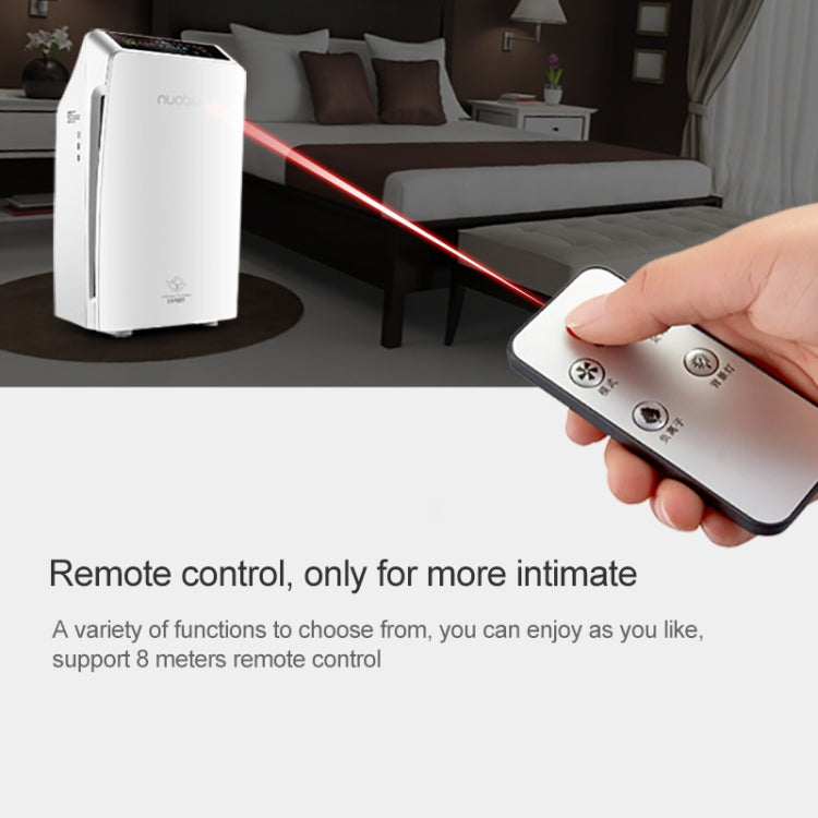 Nobico Remote Air Purifier to Smog PM2.5 Purifier Remove Formaldehyde Smoke Sterilization for Home / Office / Hotel