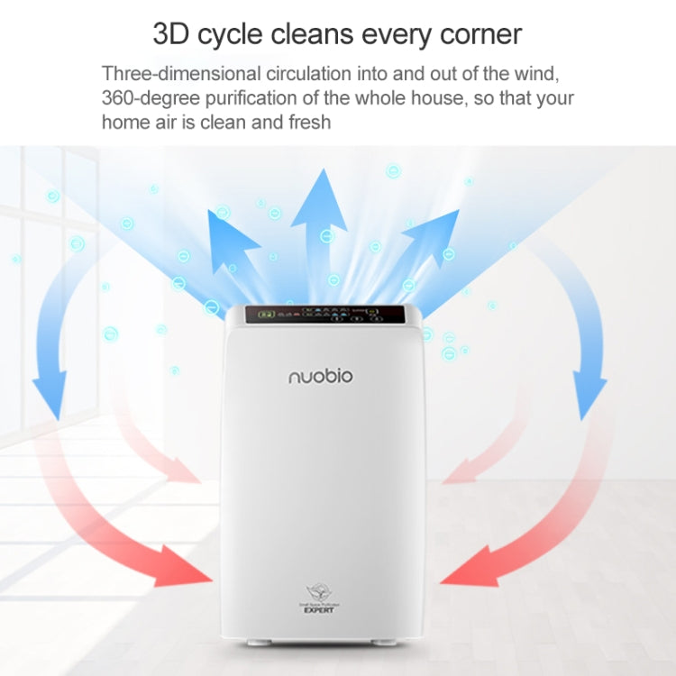Nobico Remote Air Purifier to Smog PM2.5 Purifier Remove Formaldehyde Smoke Sterilization for Home / Office / Hotel