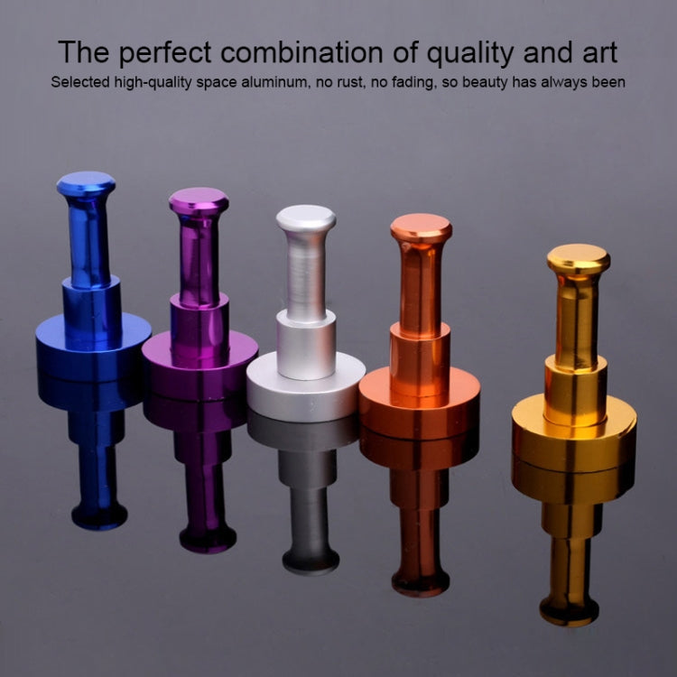 Color Personality Space Aluminum Round Hook Single Hook Kitchen Color Clothes Hook No Rust