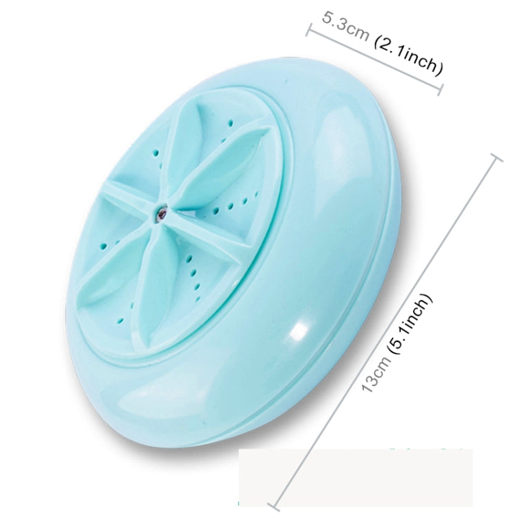 Macaroon Portable Mini Turbine Washing Machine Ultrasonic Washer