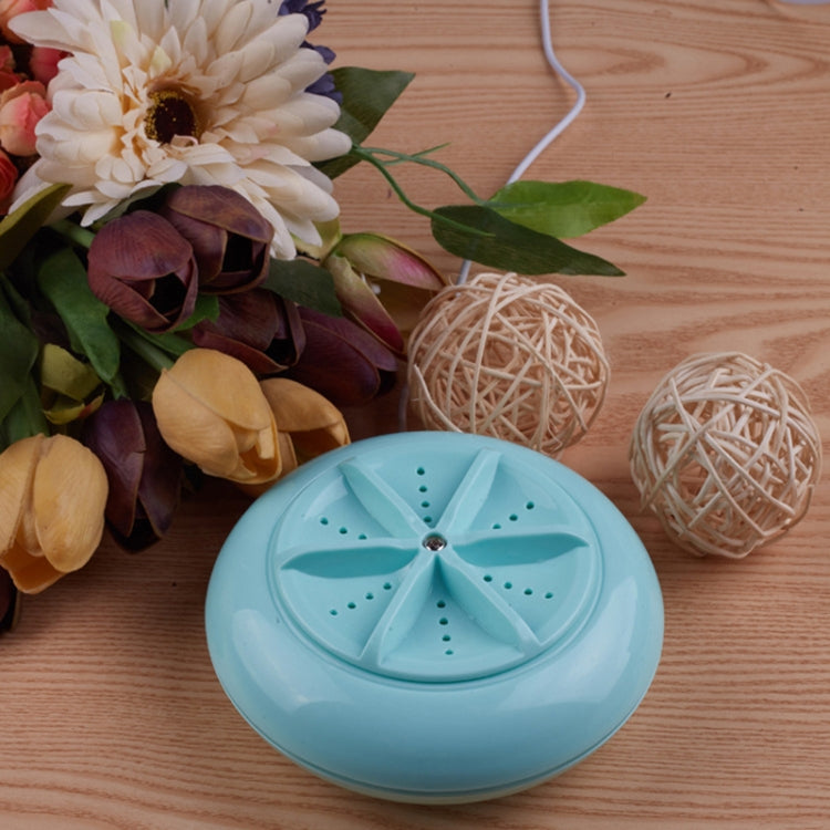 Macaroon Portable Mini Turbine Washing Machine Ultrasonic Washer