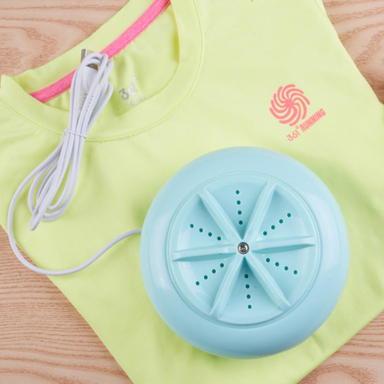 Macaroon Portable Mini Turbine Washing Machine Ultrasonic Washer