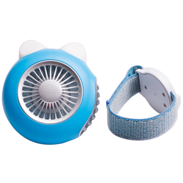 LORDNINO SBF003 3W USB Charging Portable Electric Fan with Magnetic Wristband, 3 Speed Control