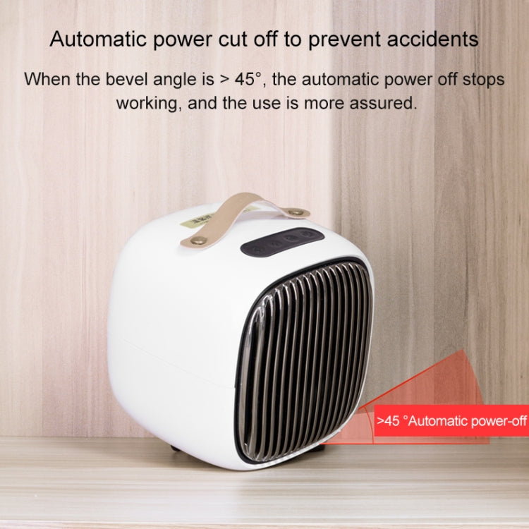 LORDNINO EP011V 850W Winter Retro Electric Fan Heater Desktop Household Radiator