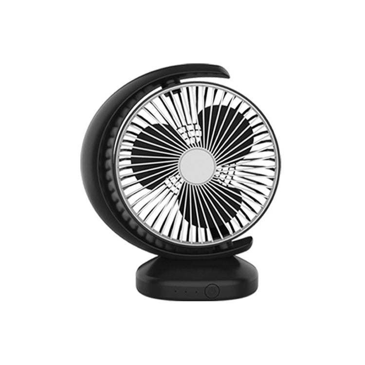 Portable Mini Recirculating Wind Mute USB Desktop Fan with 3 Speed Control