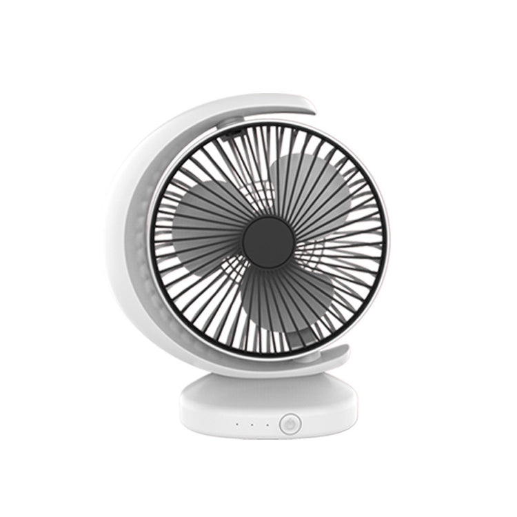 Portable Mini Recirculating Wind Mute USB Desktop Fan with 3 Speed Control