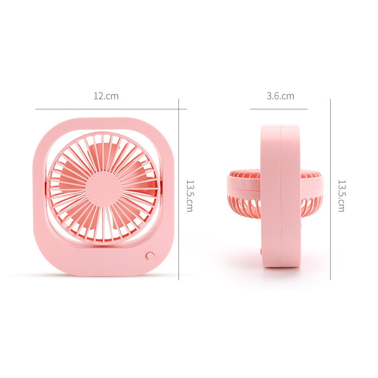 Portable Mini 360 Degree Rotation USB Desktop Fan with 2 Speed Control