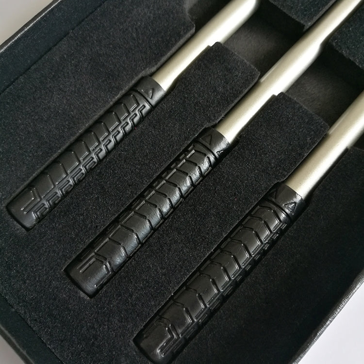 3 Golf Club Shape Ballpoint Pens + Box Set