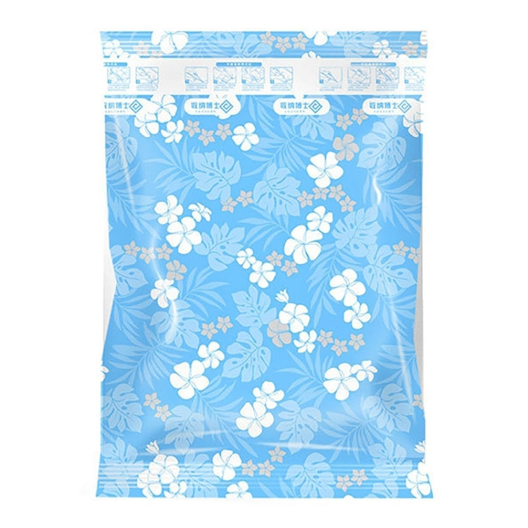 Space Saving Orchids Pattern Handscrolls Storage Bag, Size: 40*60 cm