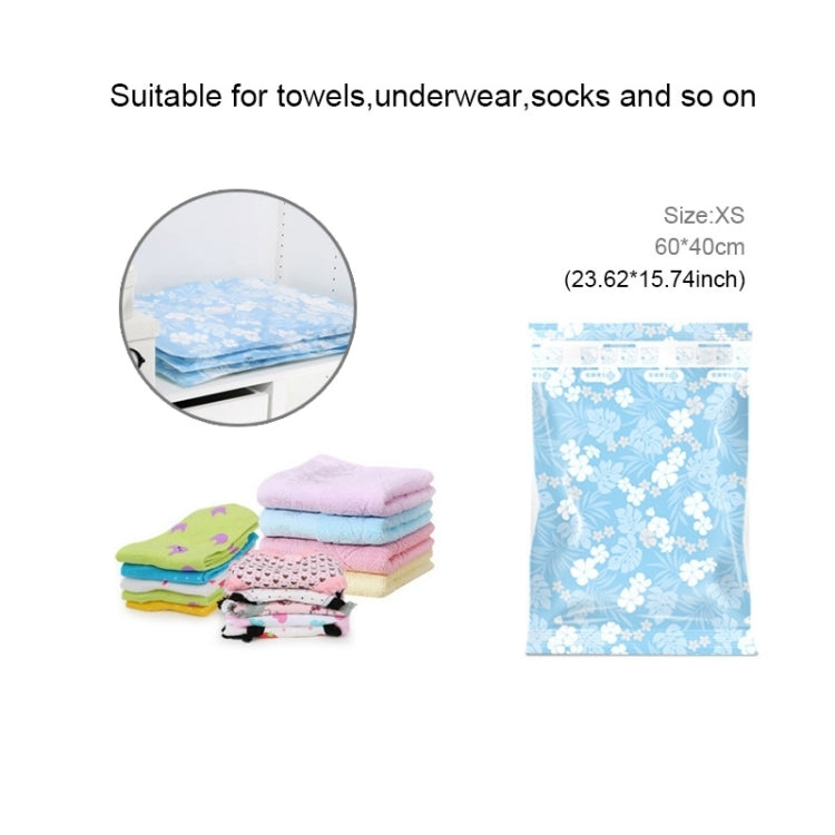 Space Saving Orchids Pattern Handscrolls Storage Bag, Size: 40*60 cm