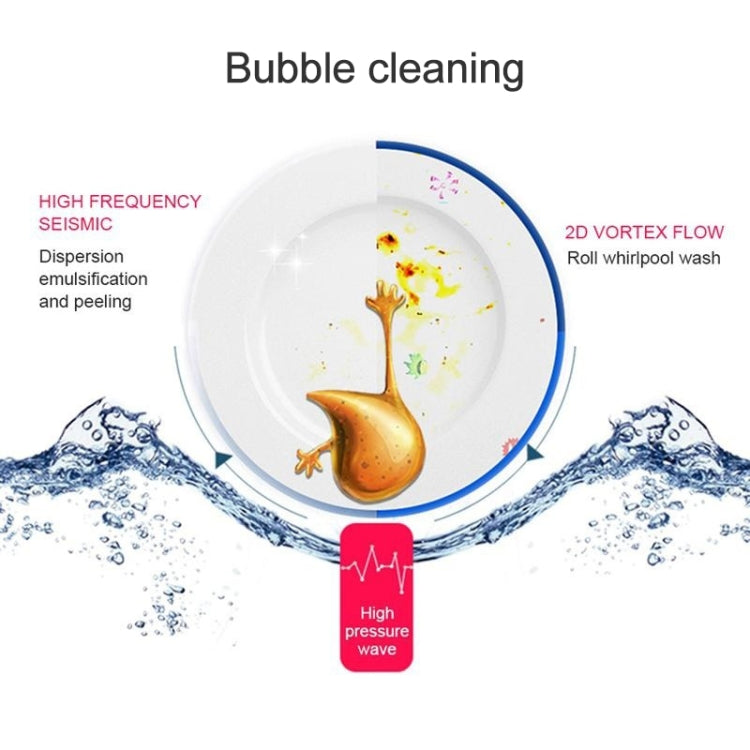 GYB001 Mini-ultrasonic Dishwasher Portable USB Charging Fruit Cleaner, Domestic Packaging