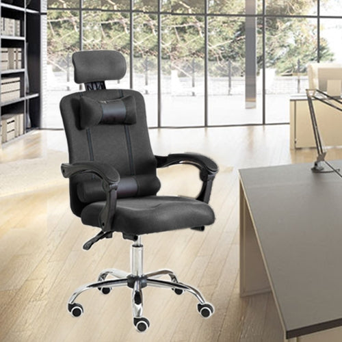 RC-10-1 Computer Chair Office Chair Home Esports Net Cloth Lifted Rotated Recliner Chair with Aluminum Alloy Feet