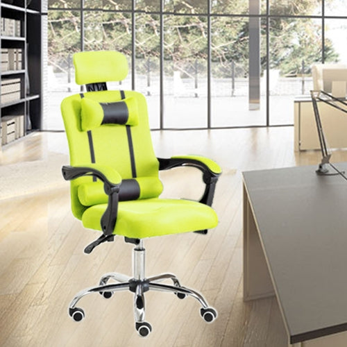 RC-10-1 Computer Chair Office Chair Home Esports Net Cloth Lifted Rotated Recliner Chair with Steel Feet