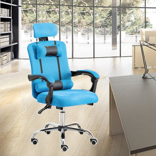 RC-10-1 Computer Chair Office Chair Home Esports Net Cloth Lifted Rotated Recliner Chair with Steel Feet