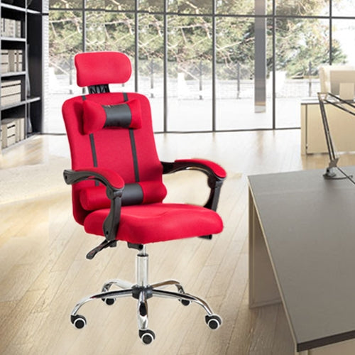 RC-10-1 Computer Chair Office Chair Home Esports Net Cloth Lifted Rotated Recliner Chair with Steel Feet