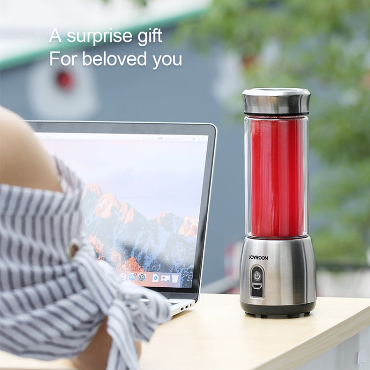 JOYROOM JR-CY232 380ml Portable Stainless Steel Juicer