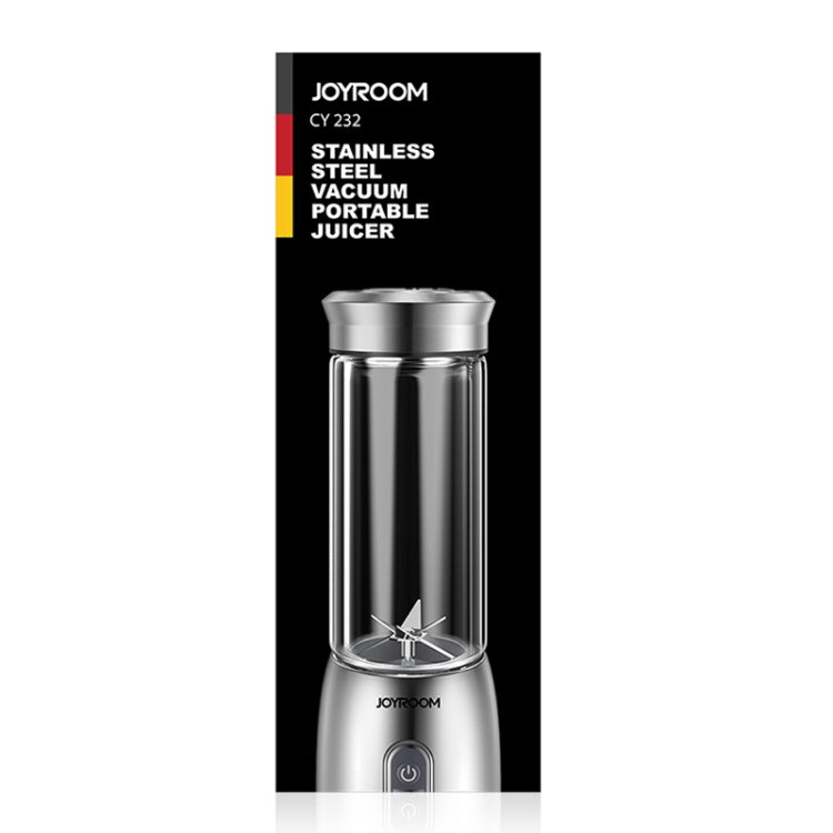 JOYROOM JR-CY232 380ml Portable Stainless Steel Juicer