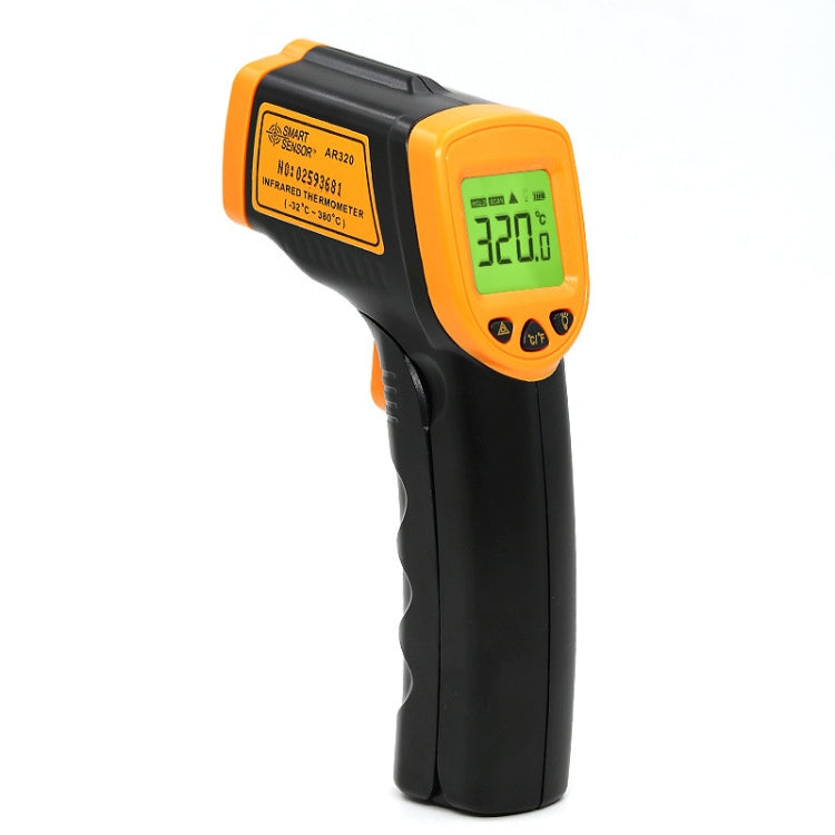 AR320 LCD Display Screen Infrared Electronic Thermometer, Temperature Range: -32-380 Celsius Degree