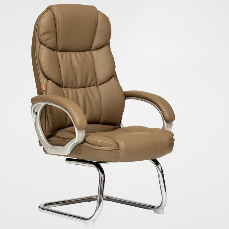 TO-615-Z Office Bow Rotating Computer Chair Home Armchair Desk Chair (Khaki)