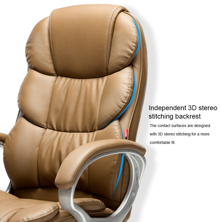 TO-615-Z Office Bow Rotating Computer Chair Home Armchair Desk Chair (Khaki)