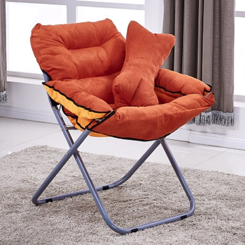 Creative Lazy Folding Sofa Living Room Single Sofa Chair Tatami Lounge Chair with Pillow