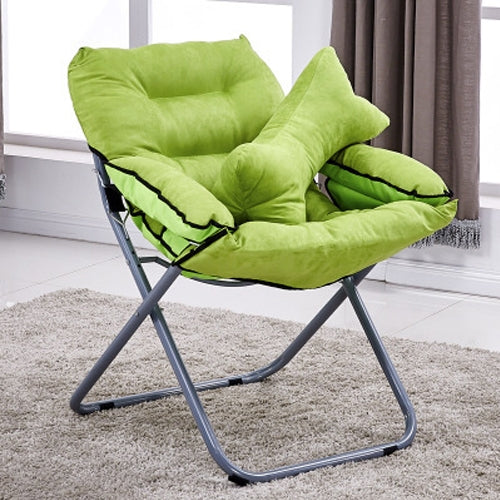 Creative Lazy Folding Sofa Living Room Single Sofa Chair Tatami Lounge Chair with Pillow