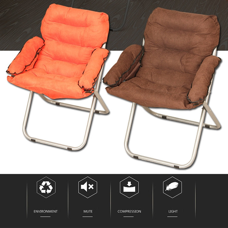 Creative Lazy Folding Sofa Living Room Single Sofa Chair Tatami Lounge Chair with Pillow