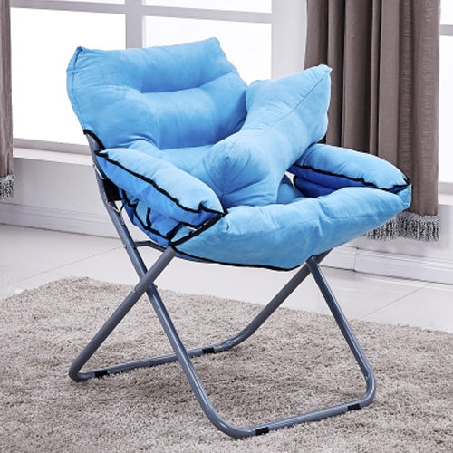 Creative Lazy Folding Sofa Living Room Single Sofa Chair Tatami Lounge Chair with Pillow