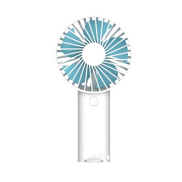 Lenuo Portable USB Charging Desktop Handheld Electric Fan, Support 3 Speed Control(White)
