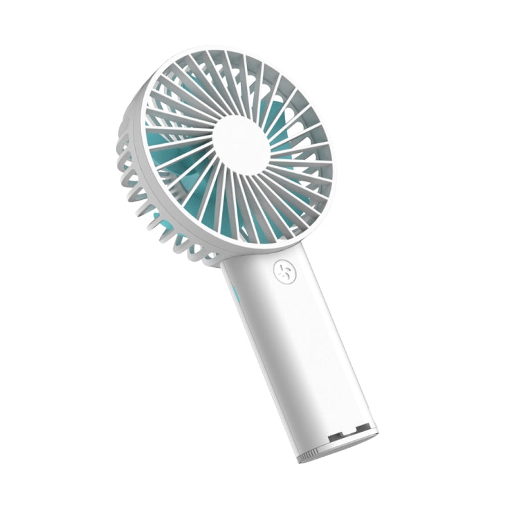 Lenuo Portable USB Charging Desktop Handheld Electric Fan, Support 3 Speed Control(White)