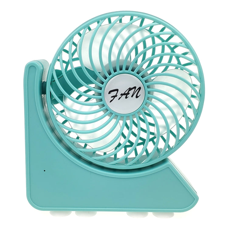 Multi-function 360 Degree Rotation Sucker Electric Fan, Support 3 Speed Control (Blue)