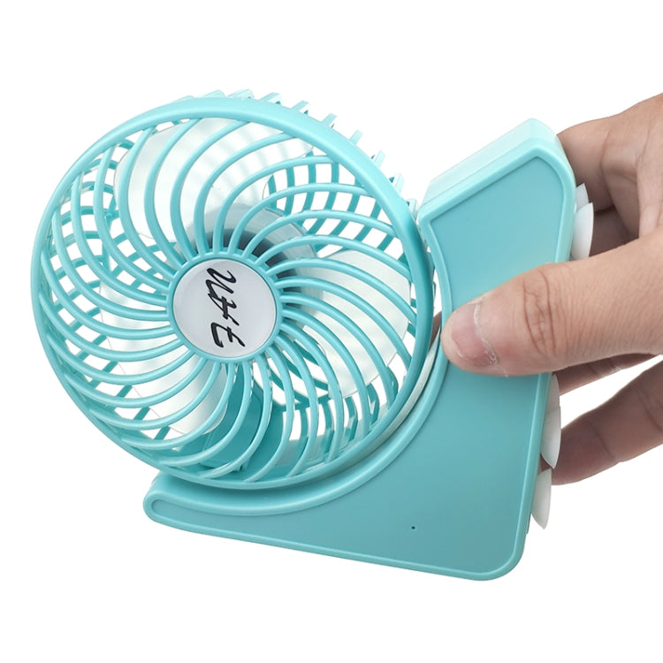 Multi-function 360 Degree Rotation Sucker Electric Fan, Support 3 Speed Control (Blue)