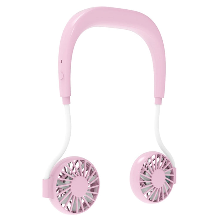 LSHOW YJK039 0.3W-1.2W Portable USB Charging Sports Mini Hanging Neck Type Universal Adjustment Fan