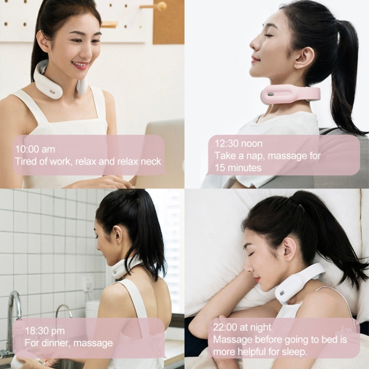 HJ001 Intelligent Mini Remote Control Electric Mini Shoulder Neck Cervical Massager