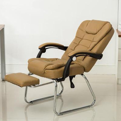 QZ-7 Home Modern Simple Computer Chair Office Boss Chair Conference Chair Footrest Reclining Chair