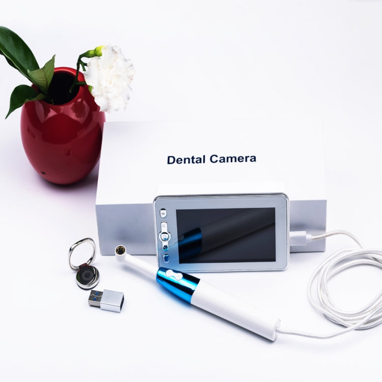 Y602 4.3 inch Portable Video USB Stomatoscope Dental Camera Mouth Mirror