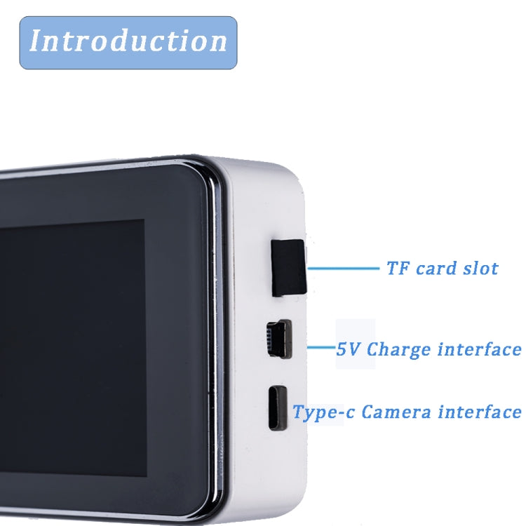 Y602 4.3 inch Portable Video USB Stomatoscope Dental Camera Mouth Mirror