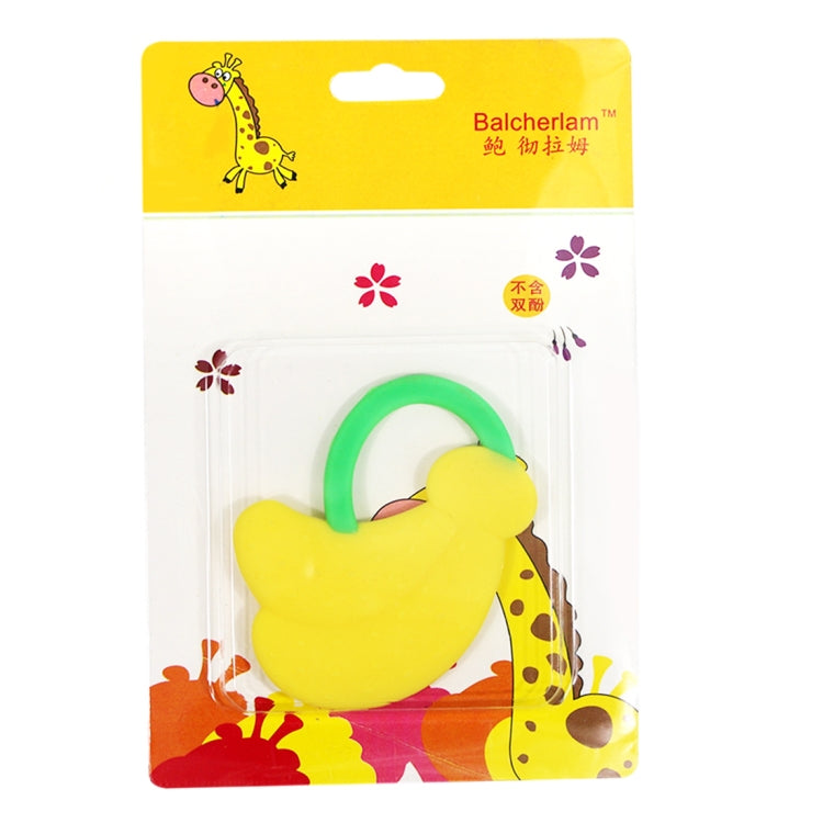 Balcherlam Baby Fruits Shape Silicone Soft Teether, Random Color Delivery