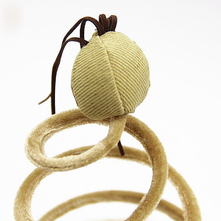 Fashion Plush Spring Plate Interaction Cat Toys, Pet Toys,Random Style Delivery