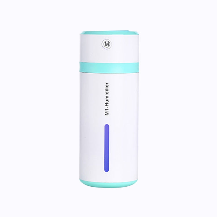 M1 2W USB Charging Portable Bottle Design Aromatherapy Humidifier with LED Colorful Light for Car / Home / Office, Water Tank Capacity: 240ml, DC 5V