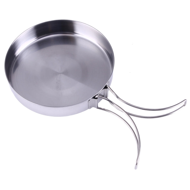 8 in 1 Portable Stainless Steel Camping Tableware Set