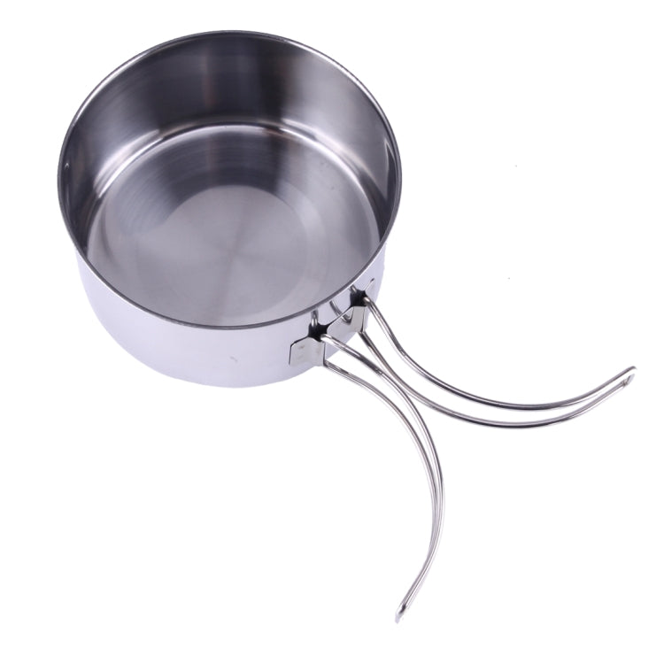 8 in 1 Portable Stainless Steel Camping Tableware Set