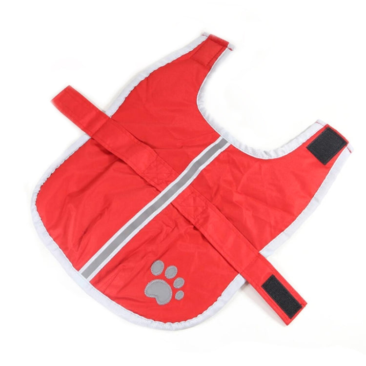 New Autumn and Winter Style Golden Retriever Labrador Huge Pet Dog Cotton Garment with Reflective Tape,Size: L, Bust: 64-72cm, Neck: 39-44cm
