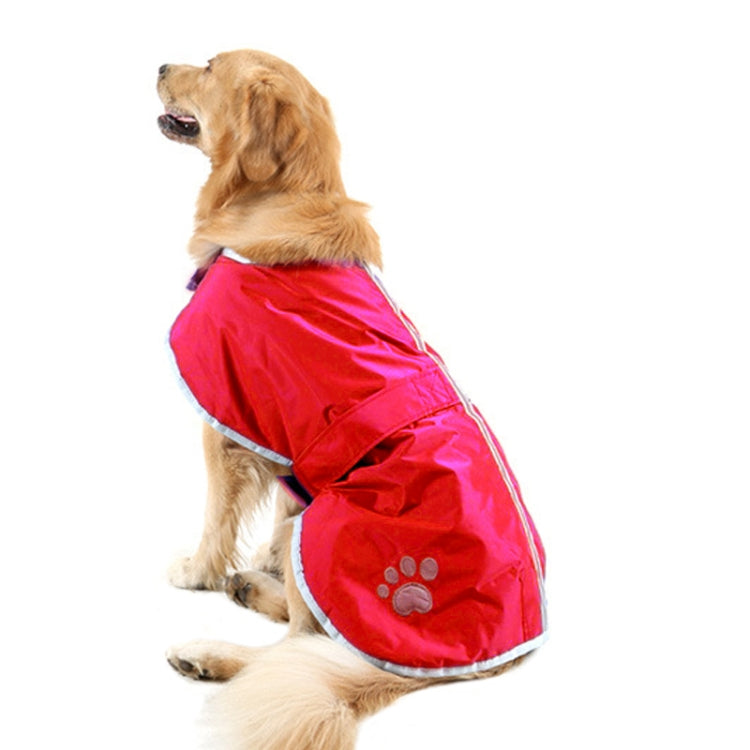New Autumn and Winter Style Golden Retriever Labrador Huge Pet Dog Cotton Garment with Reflective Tape,Size: XXL, Bust: 96-105cm, Neck: 63-69cm