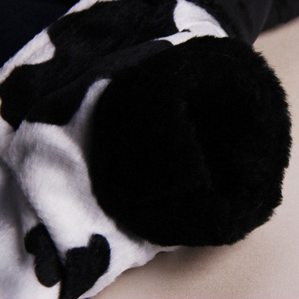 New Autumn and Winter Style Teddy Cow Pattern Pet Dog Cotton Garment Size: T, Bust: 17-22cm, Neck: 13-17cm