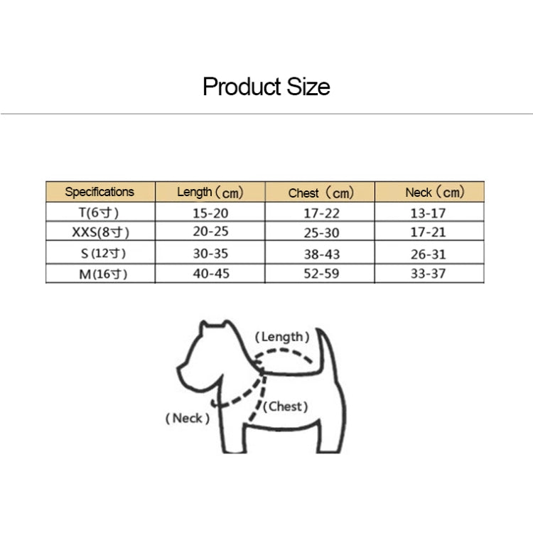 New Autumn and Winter Style Teddy Cow Pattern Pet Dog Cotton Garment Size: M, Bust: 52-59cm, Neck: 33-37cm