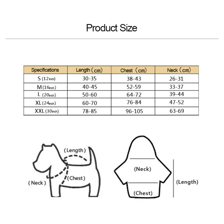 New Autumn and Winter Style Lovely Bone Pattern Pet Dog Reversible Cotton Garment Size: M, Bust: 52-59cm, Neck: 33-37cm